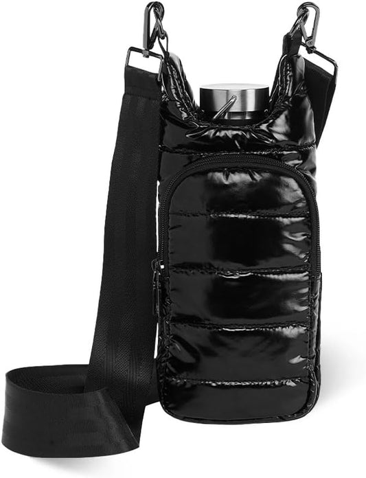 WanderFull Original HydroBag Crossbody Water Bottle Holder with Phone Pocket, Fits Water Bottles up to 32 oz by WanderFull