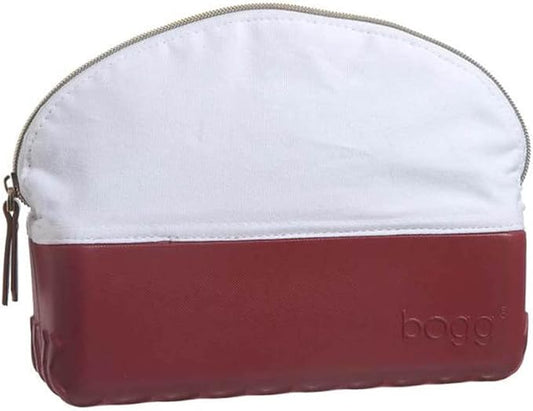 BOGG BAG beauty and the bogg (9x7x3 Cosmetic Bag) (BURGUNDY baller) by BoggBag