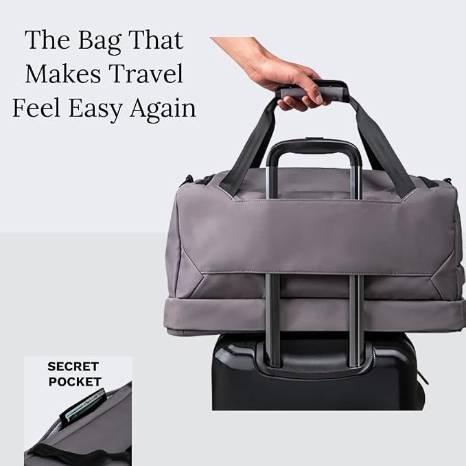 Knack Expandable Travel Duffel Alloy Gray - Image 6