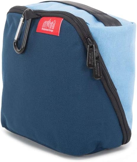 Manhattan Portage Newtown Toiletry Case Water Resistant Made with1000D Cordura For Everyday Use (Navy/Ice Blue) by ManhattanPortage