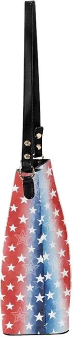 HUGS IDEA Boho Bags for Women Leather Handbag Shoulder Bucket Crossbody Purse - Image 6