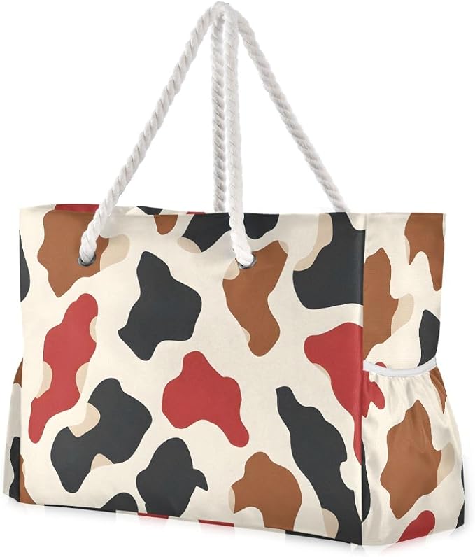 senya Large Beach Bags Totes Swim Canvas Tote Shoulder Bag Water Resistant Bags for Gym Travel Daily by senya