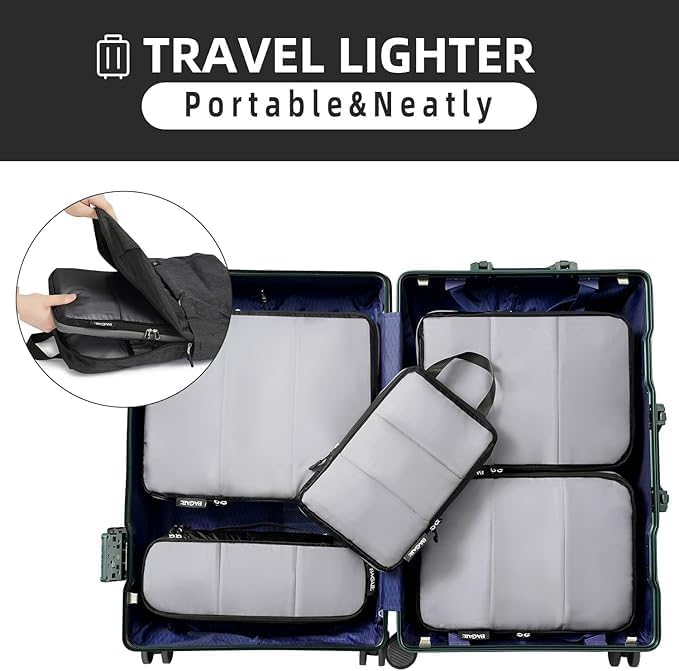 BAGAIL 12 Set Compression Packing Cubes - Image 7