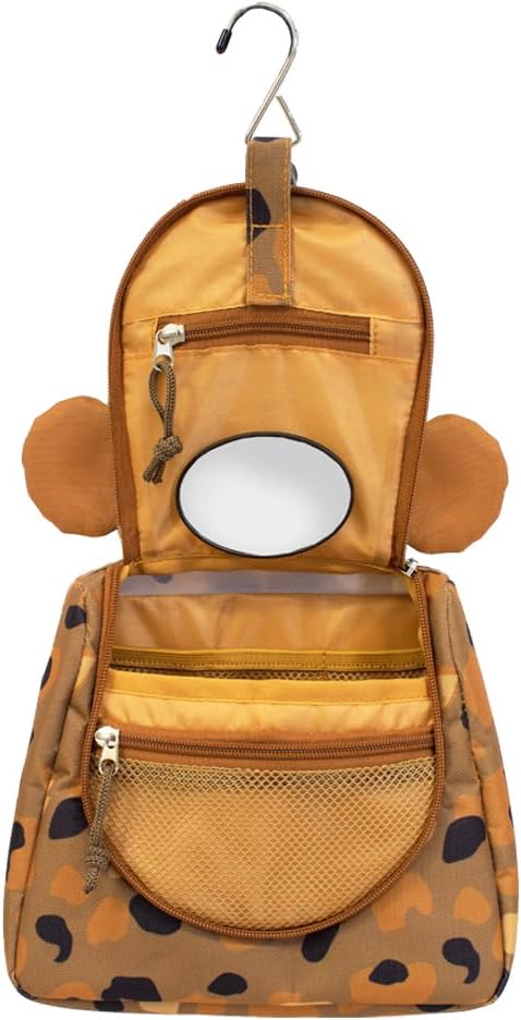 LES DÉGLINGOS - Toiletries Kit, Tiger Speculos, 1 Unité (Lot de 1), Speculos the Tiger - Image 3