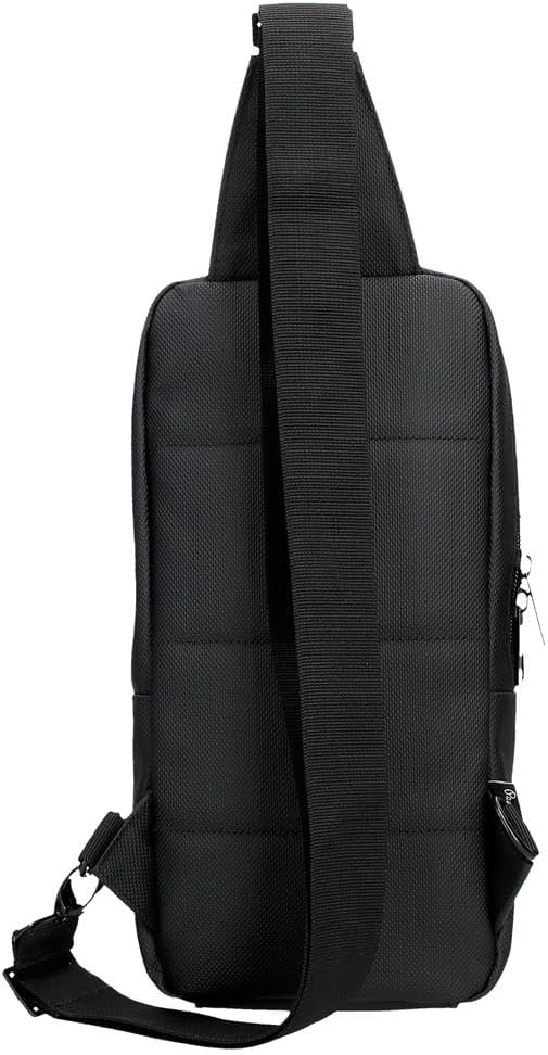 Pepe Jeans Dorking Polyester Multi Pocket Belt Bag Shoulder Bag by Joumma Bags, black, Eine Größe passt allen, Crossbody bag - Image 3