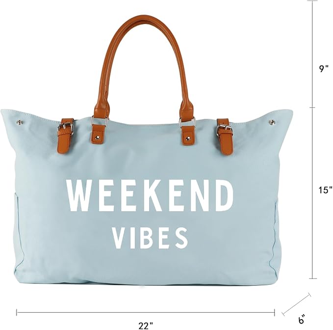 Lamyba Beach Tote Bag for Women Waterproof Sandproof - Image 3