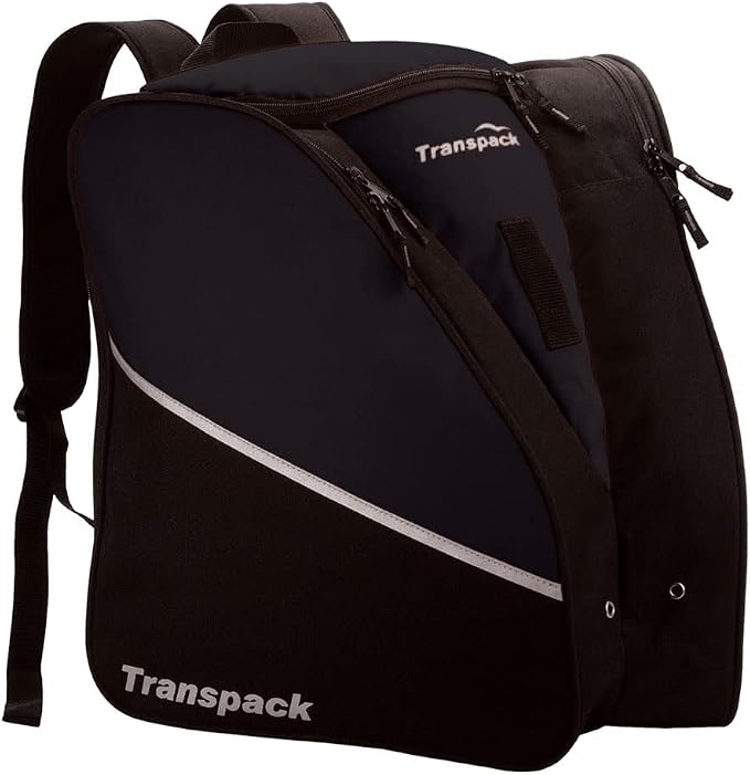TRANSPACK Edge Water-Resistant Tough Durable Lightweight 43L Ski/Snowboard Boot Helmet Goggles & Gear Backpack Bag by Transpack