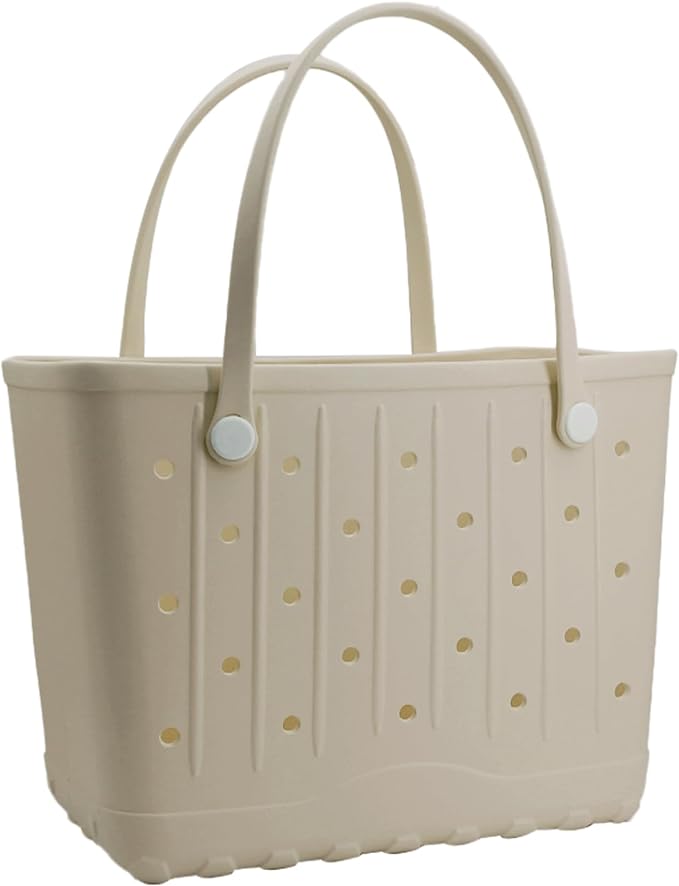 GBB Rubber Large Beach Tote Bag Portable Travel Bag Waterproof Travel Handbags for Beach all Purpose Storage Bags by GBB