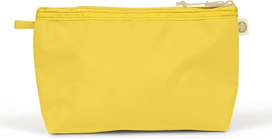 Baboon to the Moon Dopp Kit – Water-Repellent Toiletry Bag for Men and Women, Travel Makeup Bag Organizer, Large Cosmetic Bag (Amber)