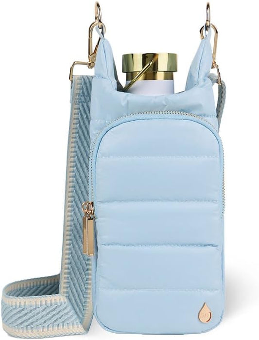 WanderFull Original HydroBag Crossbody Water Bottle Holder with Phone Pocket, Fits Water Bottles up to 32 oz by WanderFull