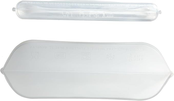 LILY & EDITH Monster Silicone Reusable Snack Sandwich Lunch Food Bag Gift Sets, Leakproof, Airtight, Dishwasher & Microwave & Freezer Safe, Portable,Multipurpose, Adults (White, 5 Pack) - Image 8