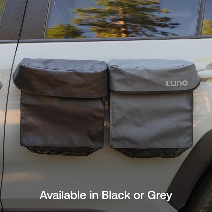 LUNO Magnetic Gear and Shoe Storage Bag - Water resistant, Magnetic Attachment, Quick-Dry Mesh Bottom | Quick and Easy Install | Great for Shoes, Gear, or Trash While Camping - Image 7