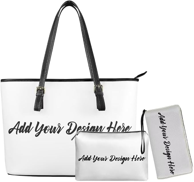 Women Purse Handbags Wallet Sets Leather Shoulder Tote Bag for Women,Top Handle Purse with Wrist Wallet Bag by Unknown