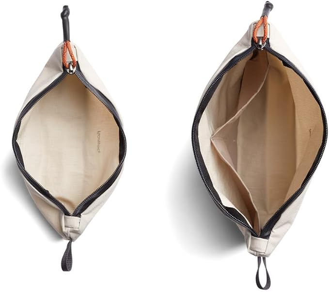 Bellroy Lite Pouch Duo (Lightweight Pencil case and Pouch) - Ash - Image 4