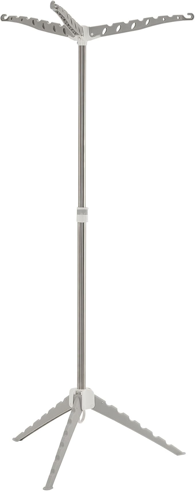 Household Essentials Grey 5006-1 Simple Indoor Tripod Clothes Drying Rack with Carrying Handle for Laundry, Small by HouseholdEssentials