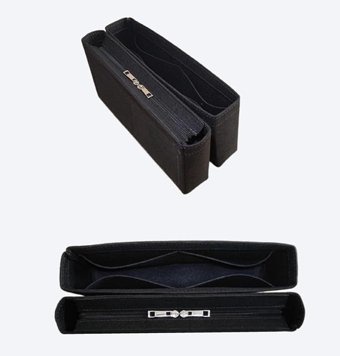 Lckaey Purse Organizer Insert for PST/PTT/GST liner bag lined storage bag2018black-GST - Image 2