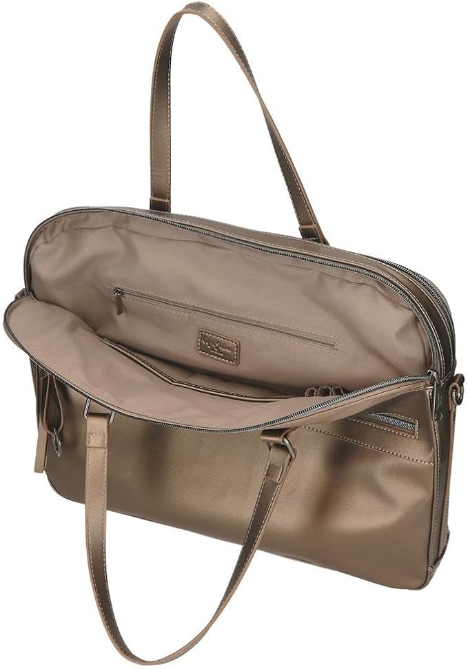 Pepe Jeans Adaptable Laptop Case, Beige - Image 5