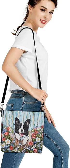 HUGS IDEA Boho Bags for Women Leather Handbag Shoulder Bucket Crossbody Purse - Image 7