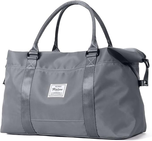 Travel Duffel Bag, Carry On Overnight Weekender Bags for Women | Travel Bag with Wet Pocket & Trolley Sleeve, For Spirit Airlines 18x14x8 Personal Item Bag by HYC00