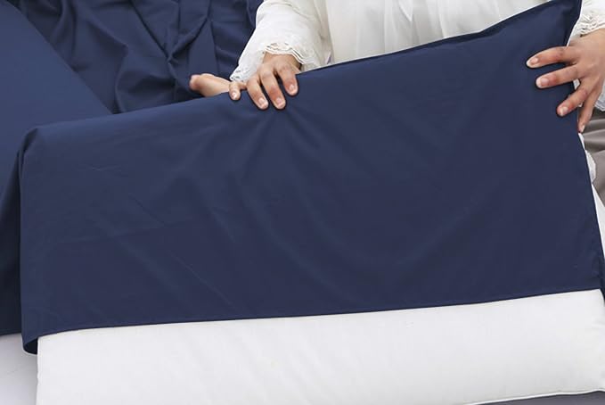 Lightweight Sleep Sack, Compact Sleeping Bag Liner Travel Sheets for Hotel | Soft Breathable Adult Sleep Sack, 4 Season Travel Sheet for Hostel Camping Backpacking Hiking, Machine Washable, 3 Sizes - Image 8