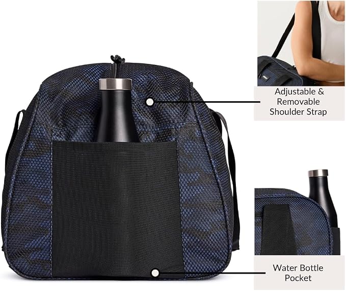 Vooray Burner Duffel Bag - 23L Small Gym Bag for Women and Men with Shoe Compartment, Lightweight Travel Duffel for Training, Sports, Overnight Use - Image 4