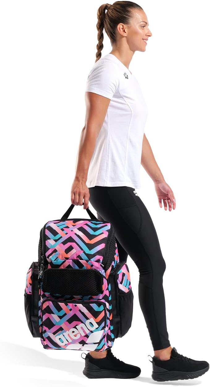 ARENA One Go Swim Backpack Travel Large Size Athletes Sports Equipment Bag 45 Liters - Image 9