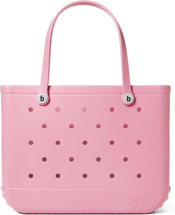 BOGG BAG - Tote for Beach, Pool, Boat, Sports - All Purpose EVA - White Buttons by BoggBag