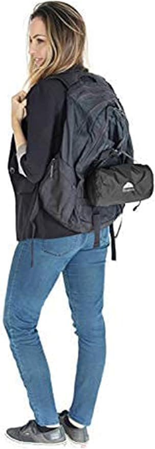 BlueHills Ultra Compact Travel Blanket Pillow Airplane Warm Portable Black | Portable Bag/Case, Hand Luggage Belt & Carabiner, Compact Carry Pouch, Large Size Blanket for Airplane, 70 X 56 Long Flights - Image 8