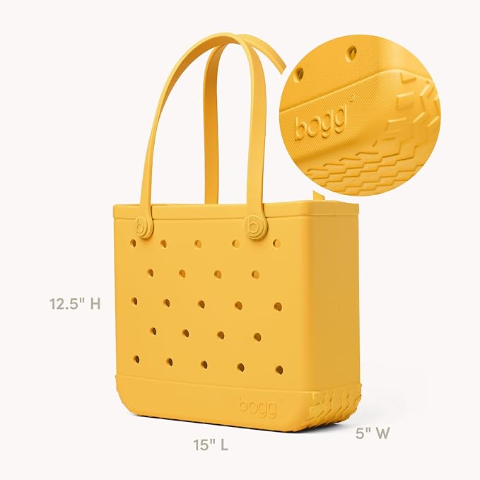 BOGG BAG Medium Tote – 15” x 12.5” x 5” – Durable, Washable, Tip-proof – Beach, Pool, Boat, Work, Sports - Image 3