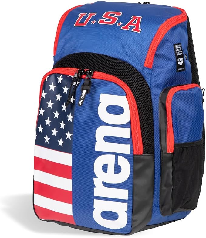 Arena Spiky III Backpack 35 Unisex Travel Gym Rucksack for Men and Women, Training Gear Equipment Bag for Swimmers, 35 Liters - Image 2