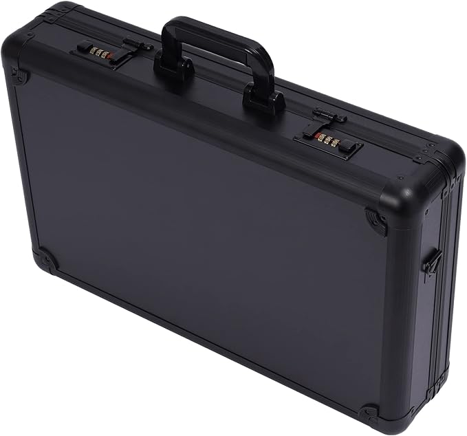 DNYSYSJ Barber Carrying Case Barber Case, Stylist Tool Box Professional Salon Hair Cutting Grooming Kit Storage Organizer for Clippers, Scissors, Barber Supplies (H) - Image 3
