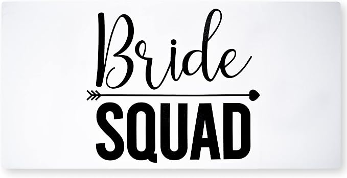 Ethisa Bride Squad Towel for Beach Bachelorette Party - Large Classic Towel Design for Bridesmaids to Match Bride to Be - Team Bride Tribe Bachelorette Party Towels - 60"x30" by Ethisa