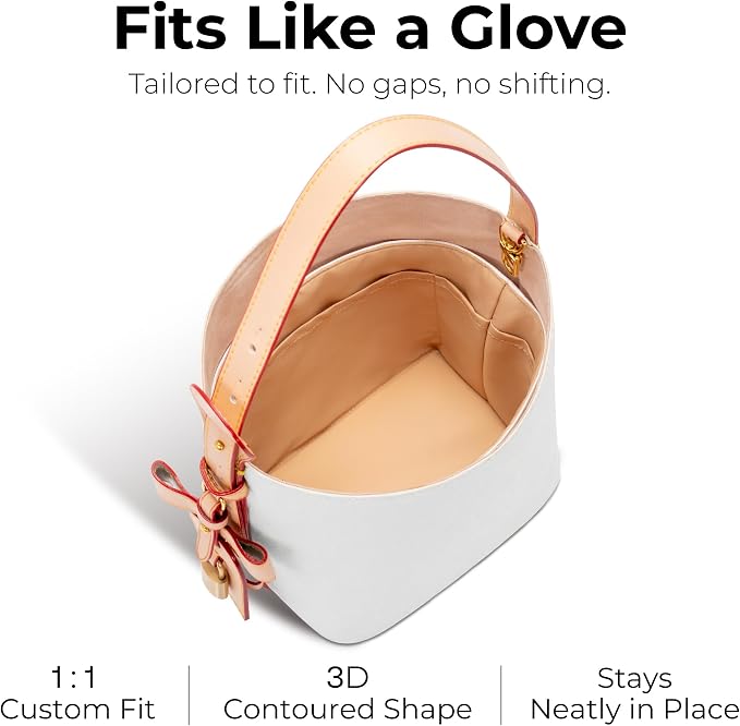 Purse Organizer Insert Compatible with LV All In BB | Handcrafted DuPont™ Tyvek®, Precision 1:1 Custom Fit, Vanile, Lightweight, Keep Bag Clean & Protected for Travel & Commute - Image 3