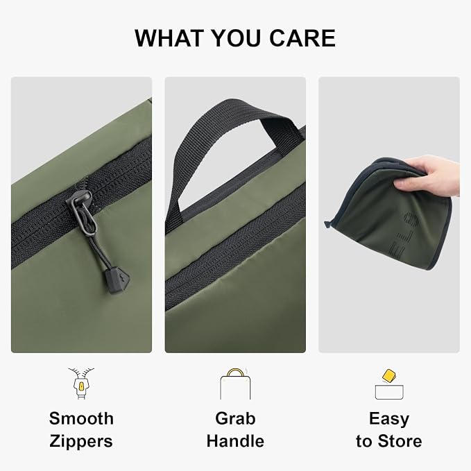 LEVEL8 Compression Packing Cubes for Suitcase, 6 Set Travel Bags with Shoe Organizer, Packing Organizers Travels Accessories in 4 Sizes (Extra Large, Large, Medium, Small), Green - Image 9