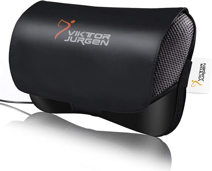 VIKTOR JURGEN Christmas Back Massager Gifts, Shiatsu Kneading Massager for Neck and Shoulder, Massage Pillow with Heat Relaxation Gifts for Women/Men/Dad/Mom/Fathers Day/Mothers Day