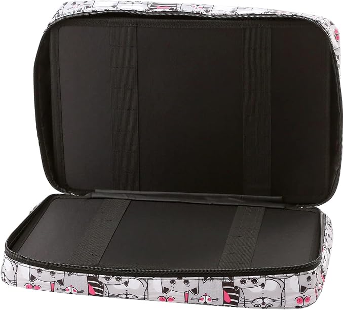 Portable Colored Pencil Case Holds 480 Slots Pencils or 320 to 328 Gel Pens Large Capacity Pencil Organizer with Handle Strap Handy for Colored Pencils & Gel Pen - Image 4