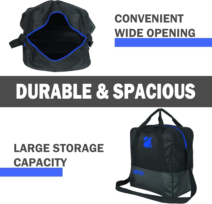 AUMTISC Ski and Boot Bag Combo for Air Travel Flying, Padded Two-Piece Snow Ski Bags, Adjustable Length Ski Travel Bag for Skis Up to 200cm and Boots Up to Size 13 - Image 6