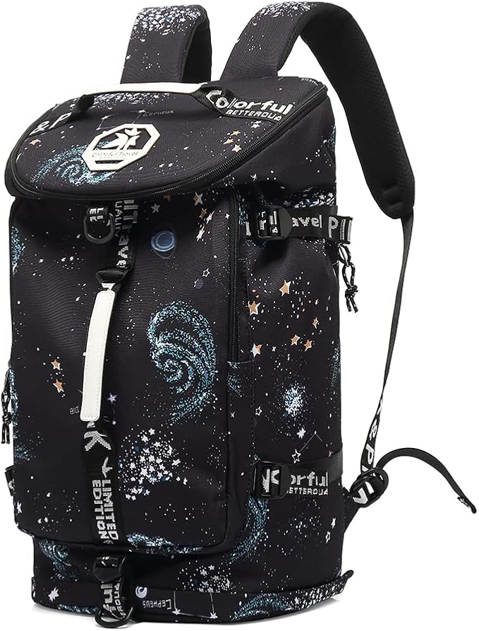 Kalesi Cool Gym Duffle Bag Backpack 4-Way Waterproof with Shoes Compartment for travel Sport Hiking laptop Lightweight by Kalesi