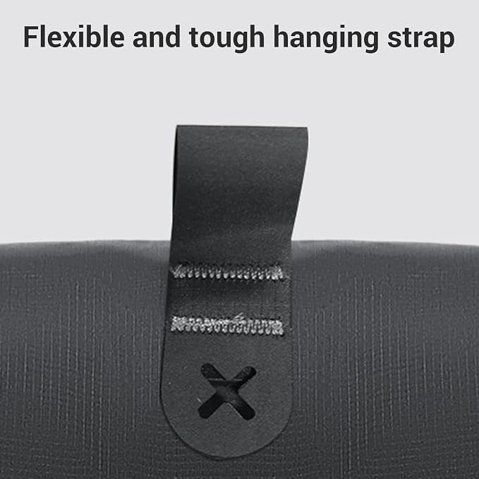 Reusable Travel Vacuum Bags, 20L Automatic Vacuum Compression Bag Built in Pump, Space Saver Seal Packing Cubes for Clothing for Carry On Suitcase and Backpack Luggage (Black Grid) - Image 8