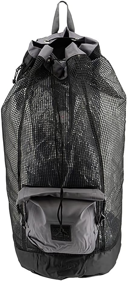 AKONA Huron DX Heavy Duty Mesh Backpack with Dry Bag by AkonaAdventureGear