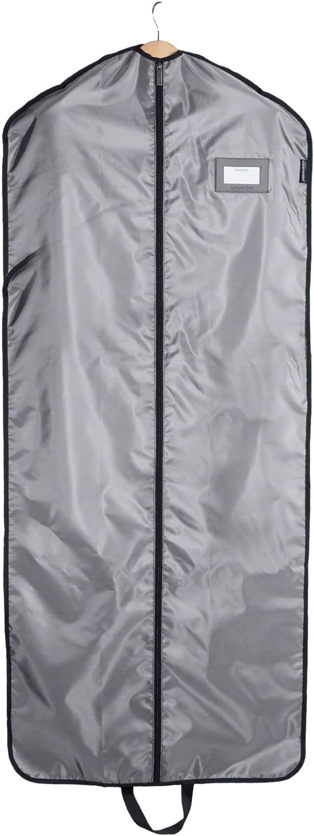 Covermates Keepsakes Garment Bag Set for Closet Storage and Travel – Breathable Suit and Dress Bags with ID Window and Carrying Handles – Heavy-Duty Hanging Wardrobe Protection Set, Grey by Covermates