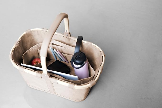reisenthel Carry Bag + Organiser - Functional Bag Organiser: For Even More Order in Your reisenthel Bag, Twist Coffee - Image 2