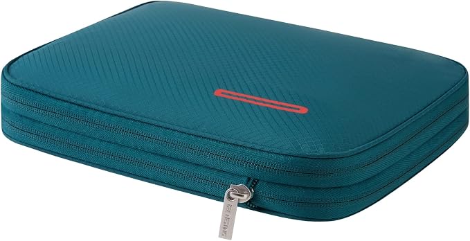 Bee Nesting BeeNesting Waterproof Compression Packing Cubes 5/6/8 sets, Large Travel Packing organizers for Carry on Luggage, 2 Sides Expandable Storage Bags (Dark Green, 4L) by BeeNesting