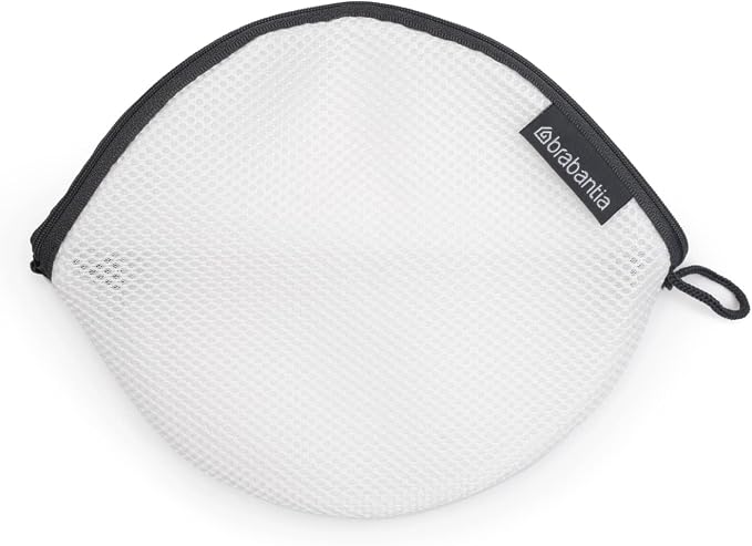 Brabantia Mesh Zip Up Laundry Bra Bag (White) for Washing Machine Delicates, Organizer Travel Bags - Image 5