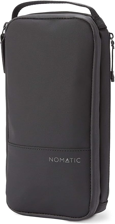 NOMATIC Toiletry Bag - Travel Toiletry Bag For Men and Women - Black, Small | Water-Resistant, Hanging Strap, Internal Organization, Toothbrush Pocket, Travel Essentials, Hygiene bag by Nomatic