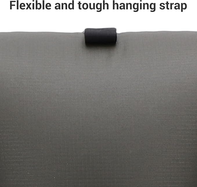 Reusable Travel Vacuum Bags, 20L Automatic Vacuum Compression Bag Built in Pump, Space Saver Seal Packing Cubes for Clothing for Carry On Suitcase and Backpack Luggage (Green Grid) - Image 5