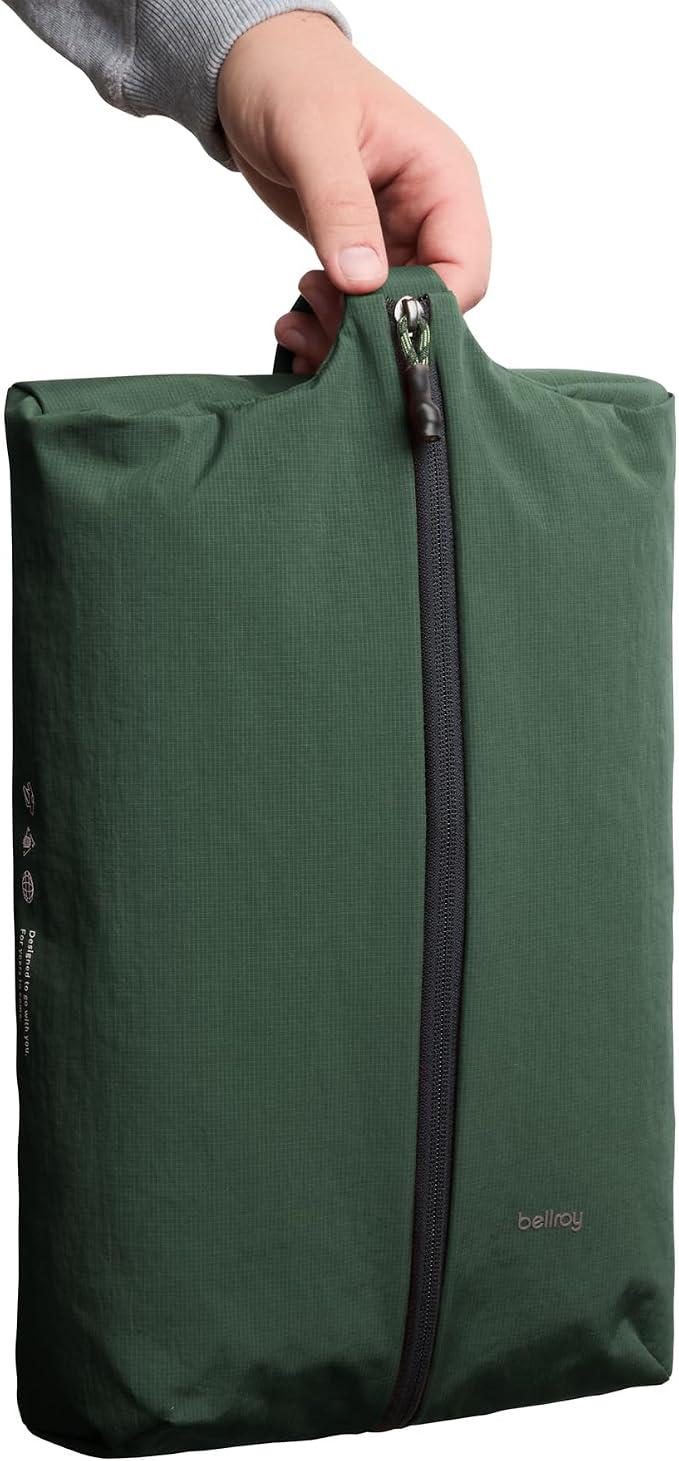 Bellroy Lite Packing Caddy 10L (Travel Organizer Packing Cube, Zip-up Storage Solution for Travel Near or far) - Spruce - Image 5