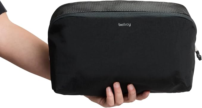 Bellroy Packing Cube 6L (Organizer Packing Pouch with Internal Zip Pocket and Durable, Lightweight Design) - Black - Image 5