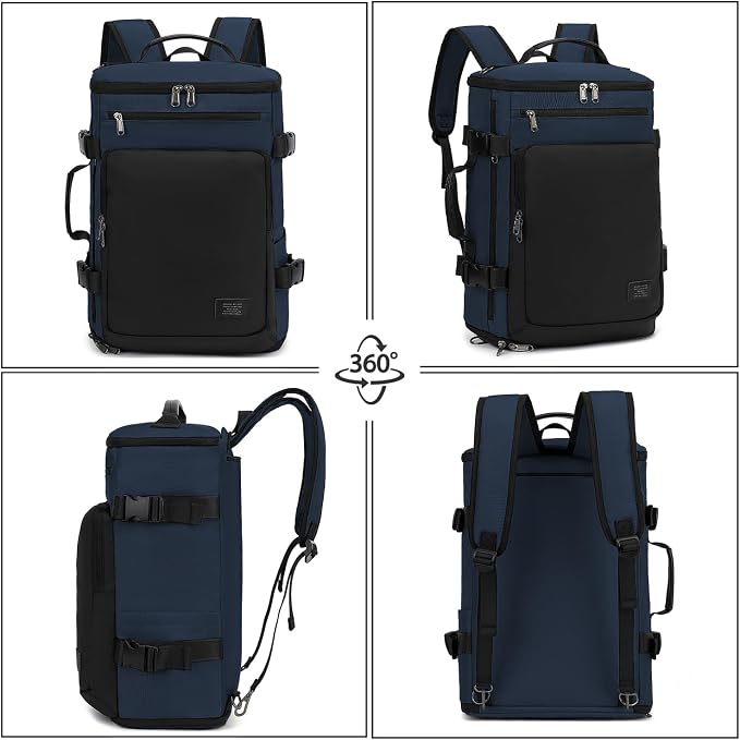 Kalesi Gym Duffle Bag Backpack 4-Way Waterproof with Shoes Compartment for travel Sport Hiking laptop - Image 3
