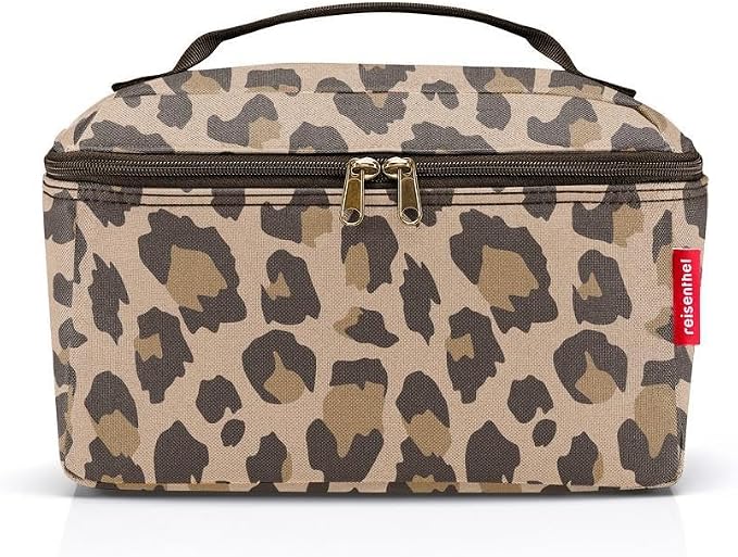 reisenthel beautycase leo macchiato - square toiletry bag, luggage organizer, cosmetic bag - Image 2